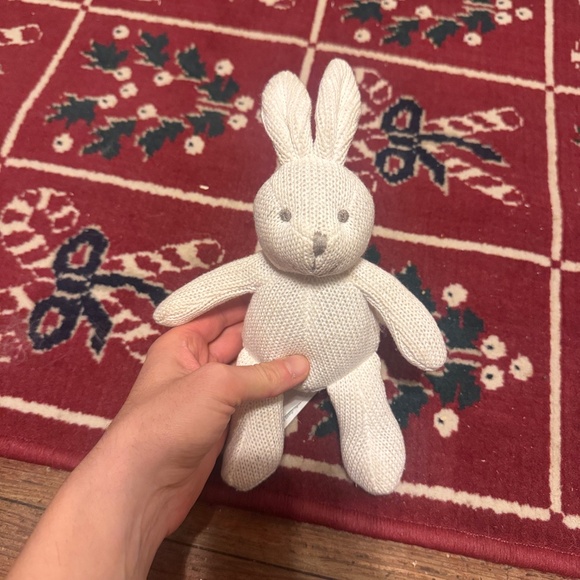 Organic baby bunny rattle - Picture 2 of 4